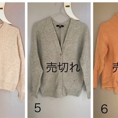 冬物★ダウン,フェザー,ウール,綿,麻、中古洋服★の画像