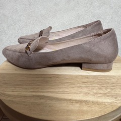 Oriental Trafficベージュローファーの画像