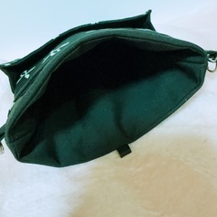 ナースポケット オーガナイザー 作業ポーチ サコッシュ リボン柄 移動ポケットの画像