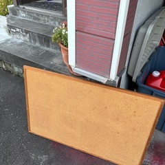 無料‼️両面コルクボード　60センチ✖️90センチの画像