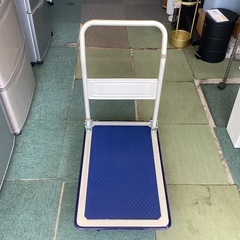 【リサイクルサービス八光】幅46.5㎝　折りたたみスチール台車　最大積載量 150kgの画像