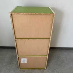 カラーボックス　3段の画像