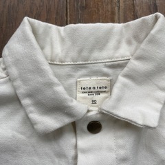 バースデイ テータテート ジャケット 90cmの画像