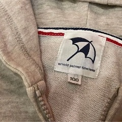 【差し上げます】アーノルドパーマー パーカー 100cm（実用90cm相当）の画像