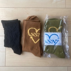 女性用靴下3足セット