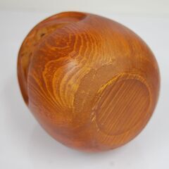 木彫り だるま 目が飛び出る 高さ10cm 直径9cm ダルマ 達磨 札幌市 清田区 平岡の画像