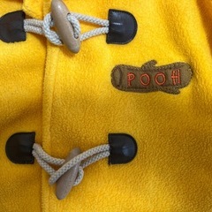 くまのプーさん　ダッフルコート　サイズ95の画像