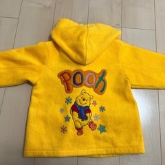 くまのプーさん　ダッフルコート　サイズ95の画像