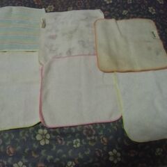 ●無料● ミニタオルハンカチ 6枚 まとめて 差し上げます。の画像