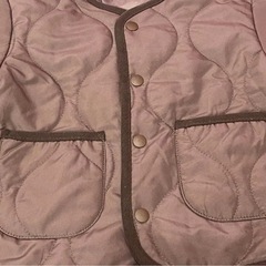 Petite main プチマイン キルティングジャケット 90cmの画像