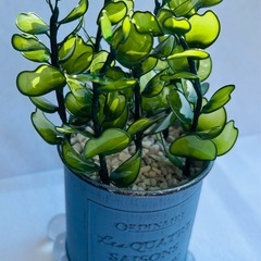 ハンドメイド ハートユーカリの画像