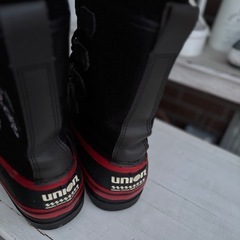union スノーブーツ　インナー着脱式　ゴム底Ｌサイズ　26センチ〜26.5センチの画像