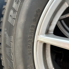 アルファード等アルミホイール　215/65 16 4本セットの画像