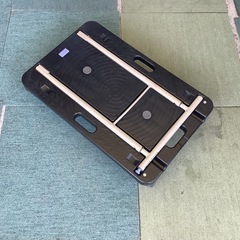 【リサイクルサービス八光】幅39㎝　ナンシン(Nansin) 樹脂台車 折りたたみ式/100kg CC-211の画像