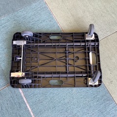 【リサイクルサービス八光】幅39㎝　ナンシン(Nansin) 樹脂台車 折りたたみ式/100kg CC-211の画像