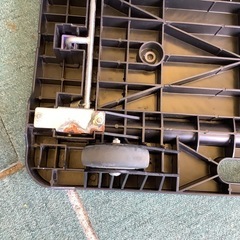 【リサイクルサービス八光】幅39㎝　ナンシン(Nansin) 樹脂台車 折りたたみ式/100kg CC-211の画像