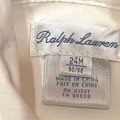 ラルフローレン 長袖シャツ 90cm相当の画像