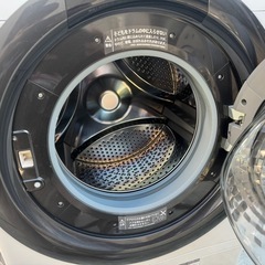 大人気ドラム🉐02★2022年製美品★シャープ　ドラム式洗濯機　7KG 熱乾燥　一人暮らしの画像