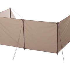 ウィンドスクリーン 陣幕 風よけ キャンプ 焚き火 LOGOS ロゴス   の画像