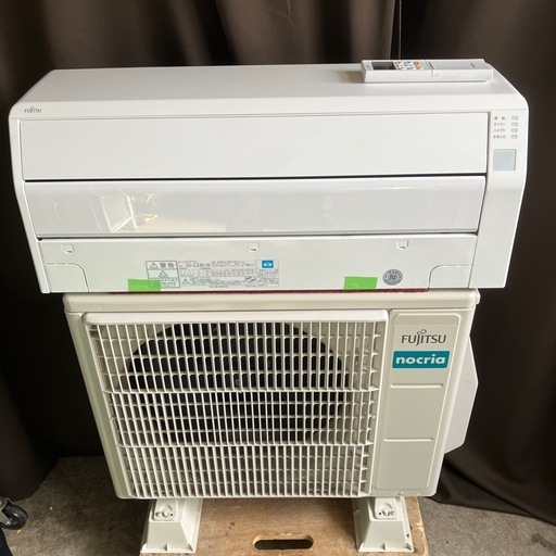 取説込、保証付、FUJITSU2018年2.2KW6畳用