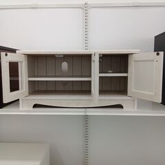 ★リユースのサカイ日立店★HJ8420 NITORI TV台 オフホワイト H39×D36×W80 クリーニング済み の画像