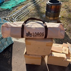 ウィンドスクリーン 陣幕 風よけ キャンプ 焚き火 LOGOS ロゴス   の画像