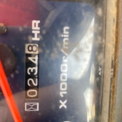 自動水平付きクボタ小型トラクターGB200動作品の画像