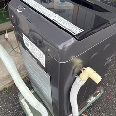 Haier ハイアール 全自動電気洗濯機 洗濯機 単身用 5.5kg JW-U55LK ブラックの画像