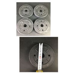 可変式ダンベル 2kg×4/1.5kg×4/1.25kg×4 バーベル 可変式 筋トレ フィットネス トレーニング 25k菊STの画像