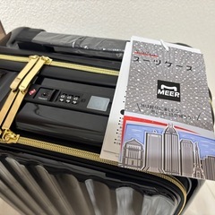 【新品未使用】キャリーケース  40L フロントオープン　の画像