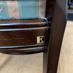 飛騨産業 ダイニングチェア キツツキ 肘掛け ウィンザーチェア①の画像