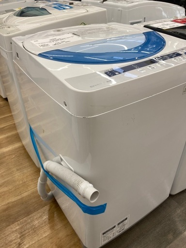 【トレファク高槻店】安心の6ヶ月間保証！取りに来られる方限定！SHARP（シャープ）の全自動洗濯機のご紹介です！