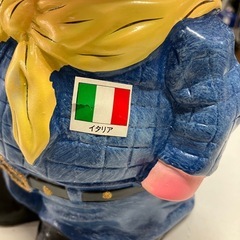 ロ 2511-678 珍獣 牛豚の陶器製貯金箱 中古の画像