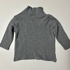 綿100% 80サイズ トップスの画像