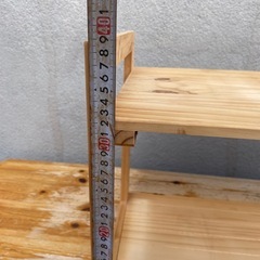 ※取引中※ 木製　棚　ナチュラの画像