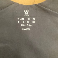 子供用ライフジャケットとフィンの画像