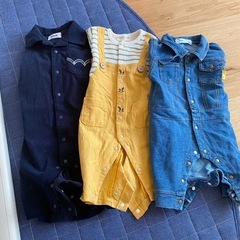 70 長袖カバーオール　の画像