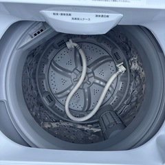 ニトリ 全自動洗濯機 6kg 2023年製 美品 NTR60 の画像