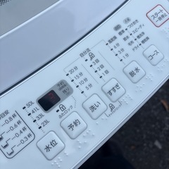 ニトリ 全自動洗濯機 6kg 2023年製 美品 NTR60 の画像