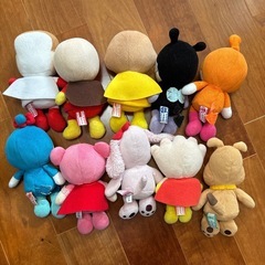 アンパンマンぬいぐるみセットの画像