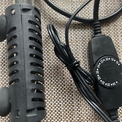 水槽ヒーターサーモスタット付きの画像