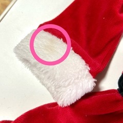 ベビーザらス 赤いサンタコスチューム 80〜86の画像