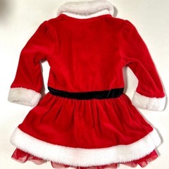 ベビーザらス 赤いサンタコスチューム 80〜86の画像