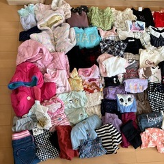 【お譲り済】 120 女の子 大量まとめ売りの画像