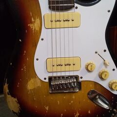 メーカー不明　ストラトタイプ　レリックの画像