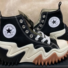 ランスターモーション 厚底ハイカット ブラック 26cm 【タグ付　新品 未使用品】の画像