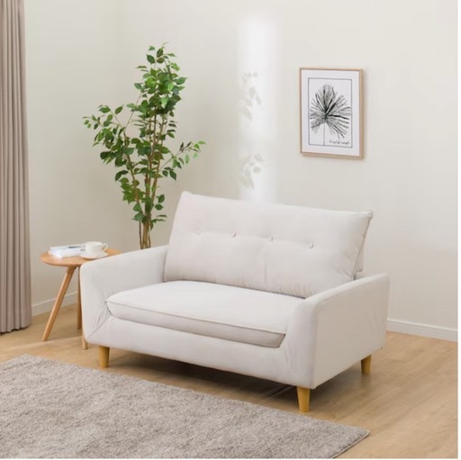 ほぼ未使用！ニトリ2人掛けソファ