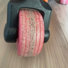 【現在取引中】三輪車　ピープル公園レーサーオレンジの画像