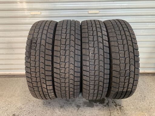 ダンロップ　スタッドレス　WINTER　MAXX　WM02　185/70R14①