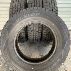 ダンロップ　スタッドレス　WINTER　MAXX　WM02　185/70R14①の画像